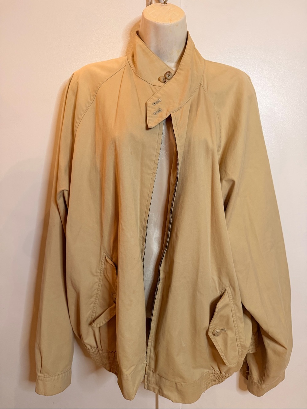 Vintage Polo by Ralph Lauren Men's Lightweight Jacket in Khaki